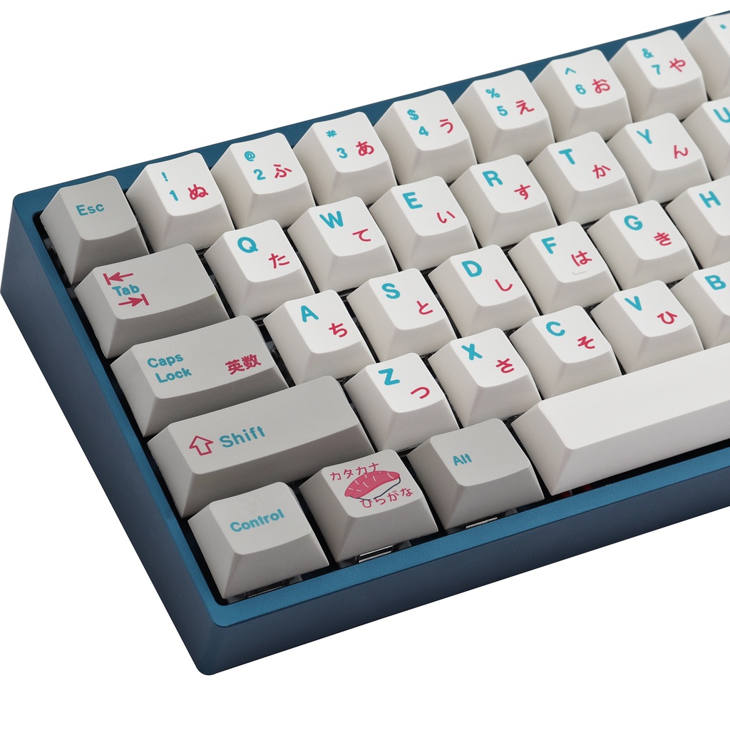 GMK keycaps, 124 phím keycaps cherry Cấu hình DYE-SUB Cá nhân hóa GMK Keycaps cho bàn phím cơ