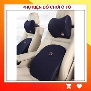 Bộ gối tựa đầu và tựa lưng oto cao cấp