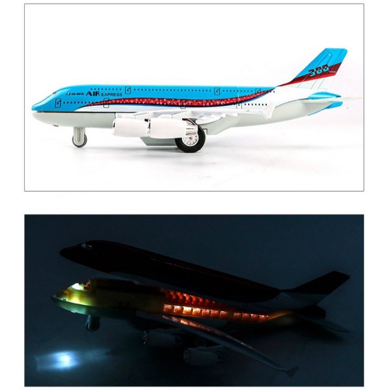 Máy bay Airbus A380, mô hình máy bay thương mại Airbus A380, Air Express.