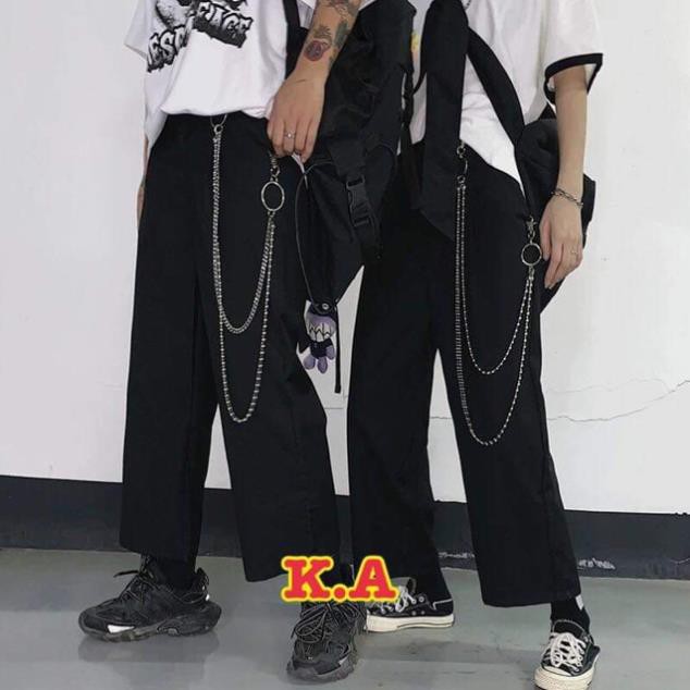 CHUYÊN SỈ Quần ống rộng chun xích K&A MT | BigBuy360 - bigbuy360.vn