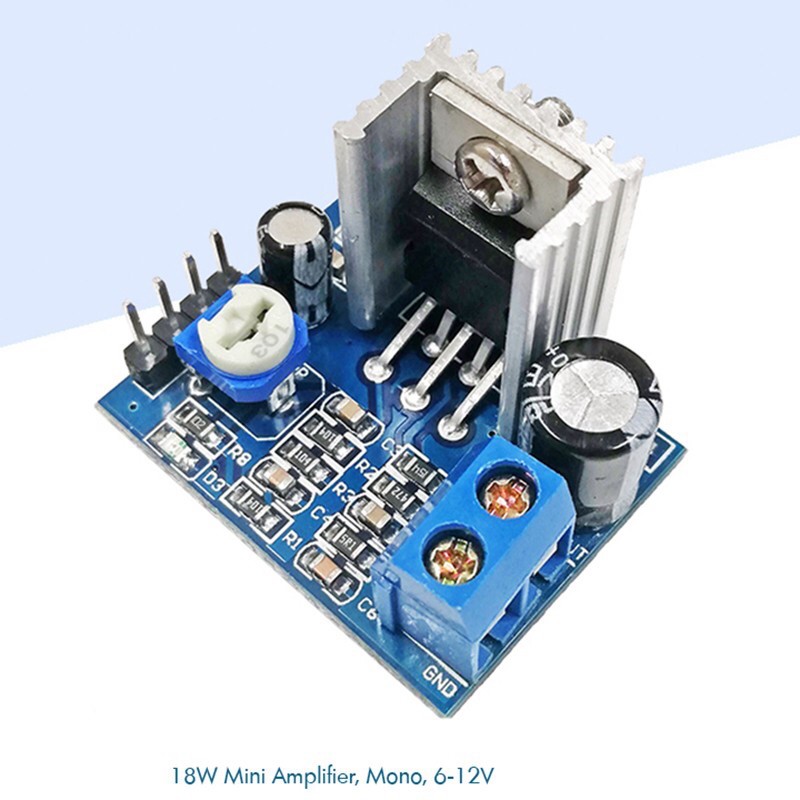 Mạch khuếch đại âm thanh Mono 14W TDA2030 6-12Vdc