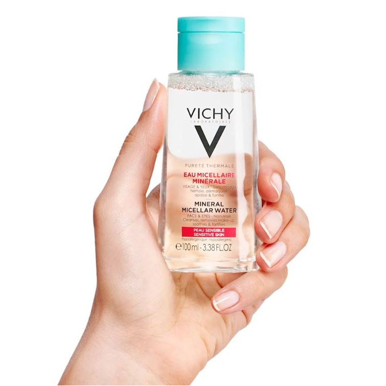 Nước Tẩy Trang Giàu Khoáng Chất Làm Sạch Sâu Và Dịu Da Vichy Purete Thermale Mineral Micellar Water Sensitive Skin