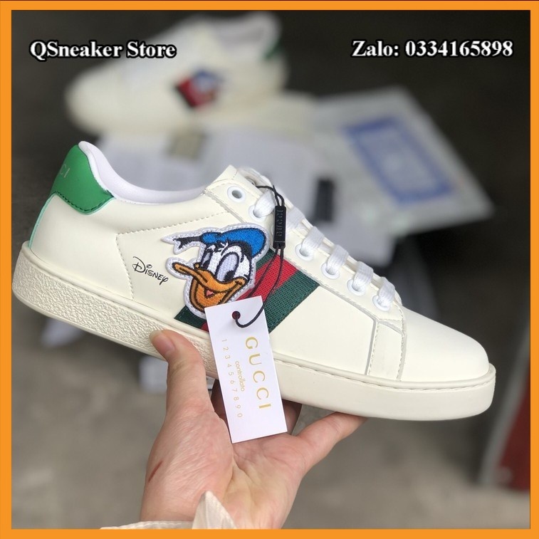 ✔️Giày Gucci x Vịt Disney Donal Hàng Chuẩn Fullbox✔️