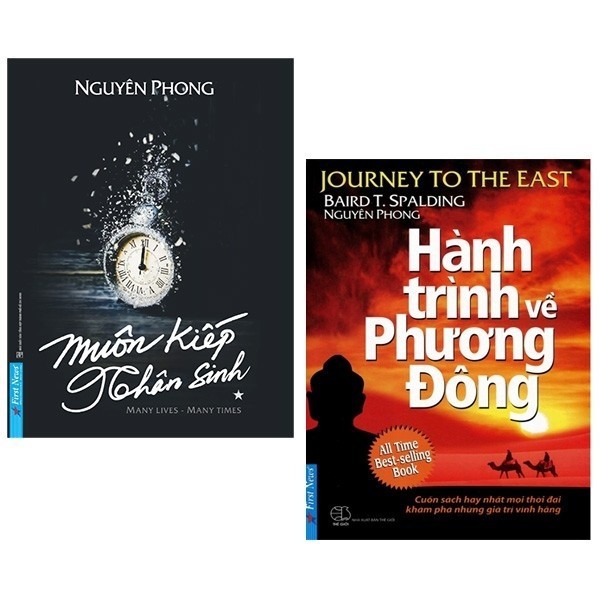 Sách - Combo Muôn kiếp nhân sinh và hình trình về phương đông (Lẻ, combo) Tặng Kèm Bookmark