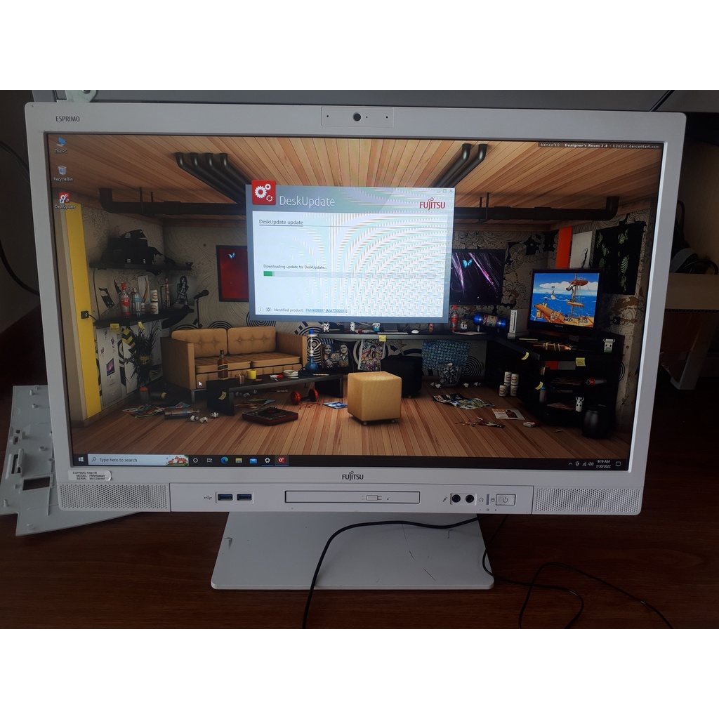 Máy All In One  Fujitsu K557 hàng Nhật màn 24 FullHD IPS màu siêu đẹp
