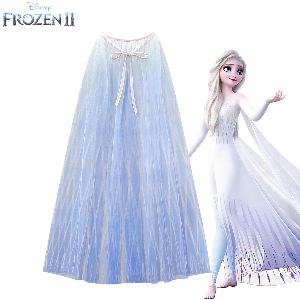Disney Áo Choàng Hóa Trang Công Chúa Anna Elsa Trong Phim Frozen 2