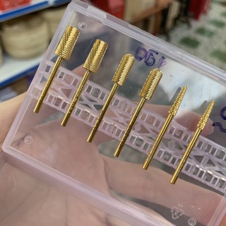 Đầu mài mỹ, đầu mài mịn, đầu mài khoé dùng để mài móng phá gel, đắp bột, đắp gel hãng chuẩn usa