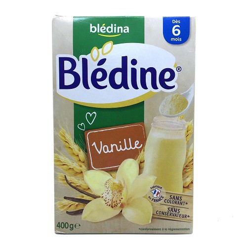 Bột pha sữa Bledine 6M vị vanille - bột lắc sữa Bledina (mẫu mới, date mới)