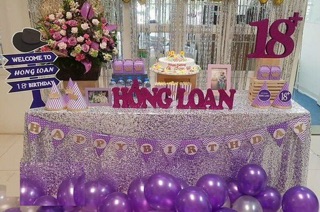 (Bịch 20 cái) Bong bóng màu tím