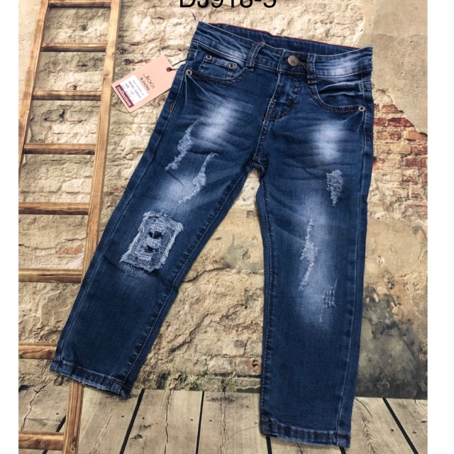 Quần Jeans dài bé trai 11kg-21kg (DJ918-5)