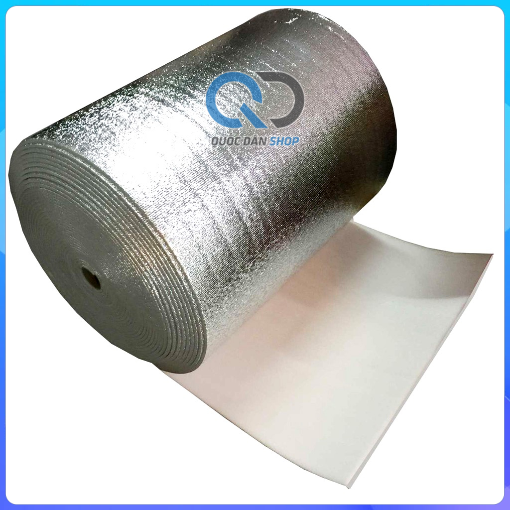 Tấm xốp bạc cách nhiệt chống nóng - mút xốp PE tráng bạc