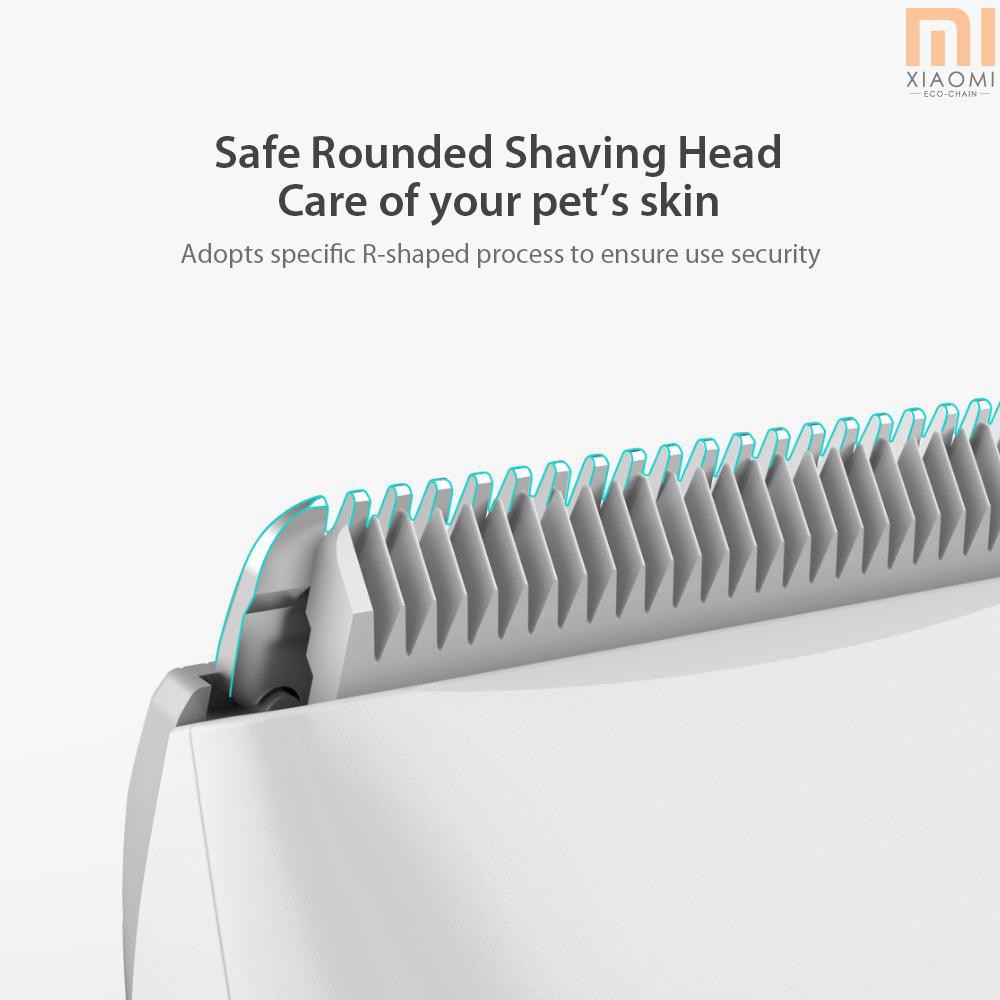 Máy cắt tỉa lông Xiaomi Mijia Pawbby 2000mAh dành cho thú cưng tiếng ồn thấp có thể tháo rời vệ sinh an toàn