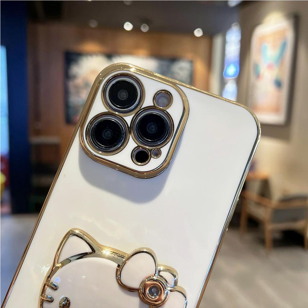 Ốp Điện Thoại 6d hello kitty Cho iPhone 6 plus 6s plus 7 plus 8 plus xs max xr 11 pro max 12 pro max 13 pro max 14 plus 14 pro max