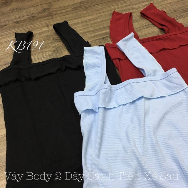 Váy Body 2 Dây Cánh Tiên Xẻ Sau Sang Chảnh - SIÊU PHẨM Dài 1m1 - VD04 | WebRaoVat - webraovat.net.vn