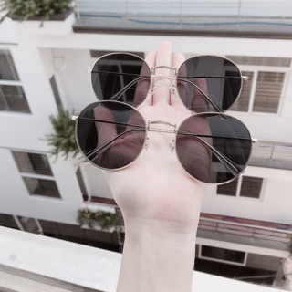 ✨KÍNH THẦY BÓI TRÒNG ĐEN GỌNG VÀNG✨