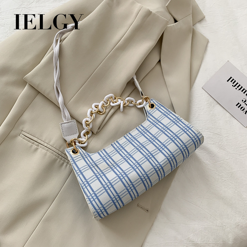 Túi Đeo Vai Họa Tiết Kẻ Sọc Thời Trang Dành Cho Nữ