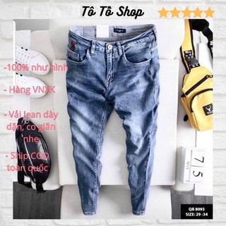 Quần Jean Nam Mẫu Mới ❤️FREESHIP❤️ Quần Bò Nam Chất Liệu Denim Cao Cấp Thời Trang Chuẩn Hàng Shop Tô Tồ Shop - QJNTT27