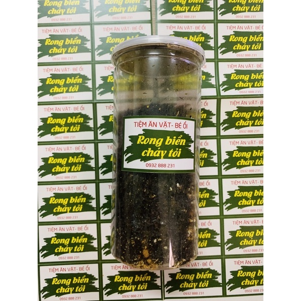 Rong biển cháy tỏi 200gr