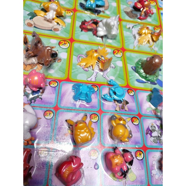 Sỉ vỉ 50 con thú nhựa pokemon loại VIP
