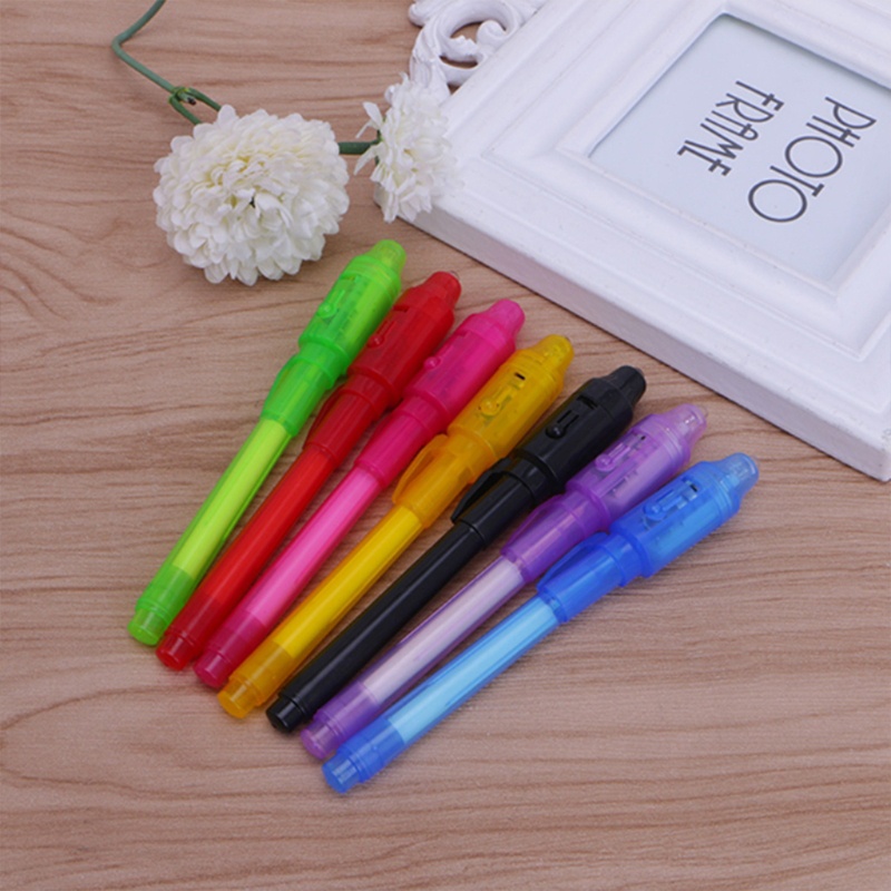 Set 6 Bút Mực Tia UV Vô Hình An Toàn Dễ Sử Dụng