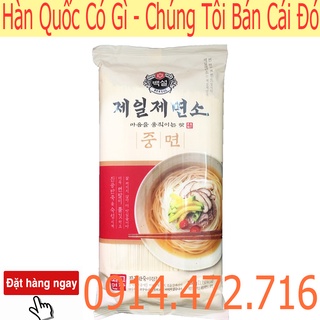 Mì Khô Sợi Nhỏ Beksul 900Gram- Nhập Khẩu Hàn Quốc