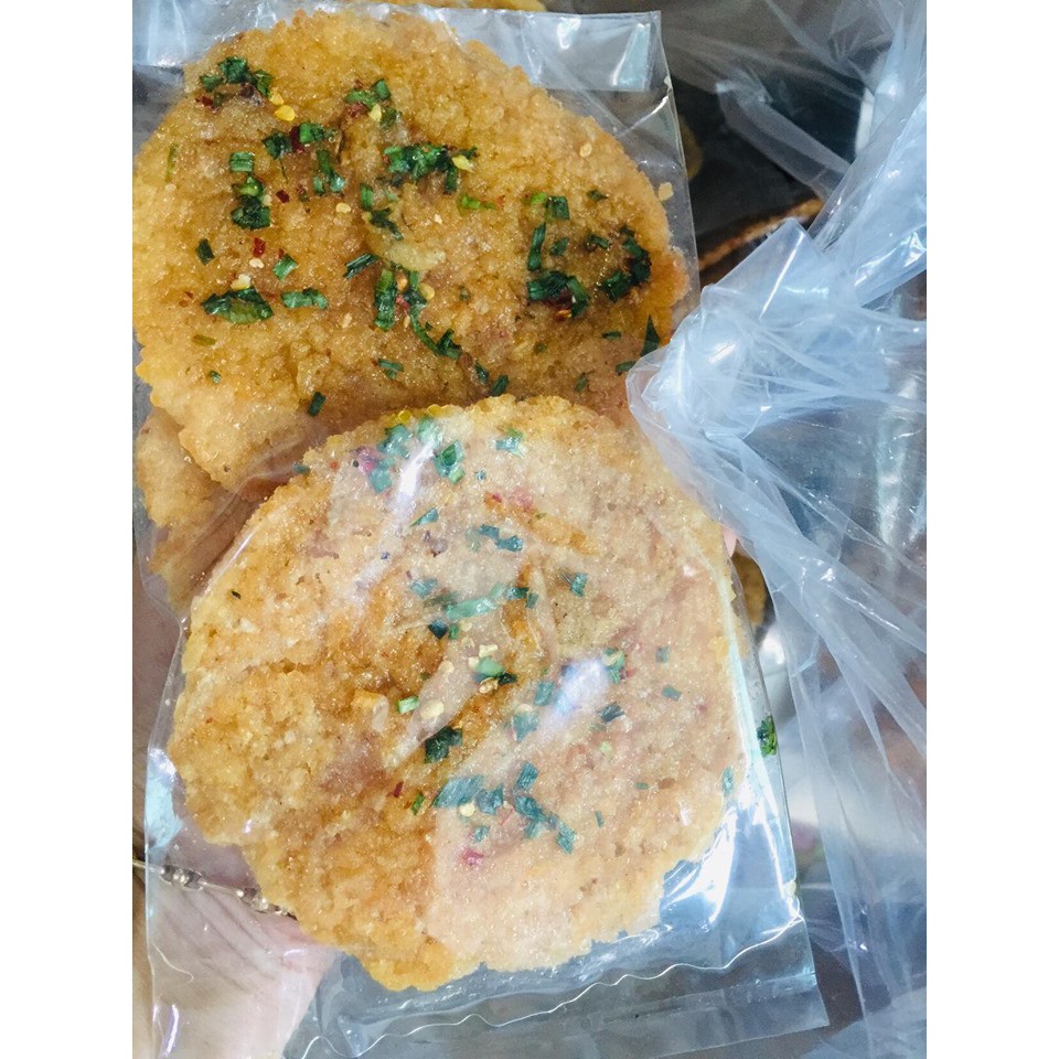 set 5 gói cơm cháy mắm hành giòn cay cay mặn mặn