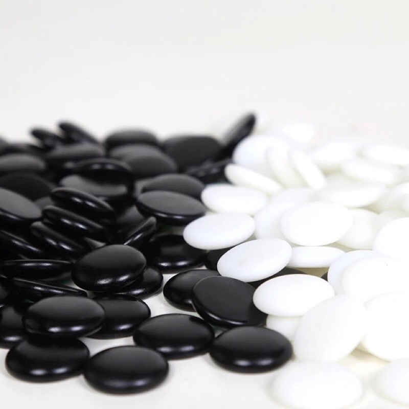 Quân Cờ Vây Đá Bán Lẻ Dẹt Một Mặt