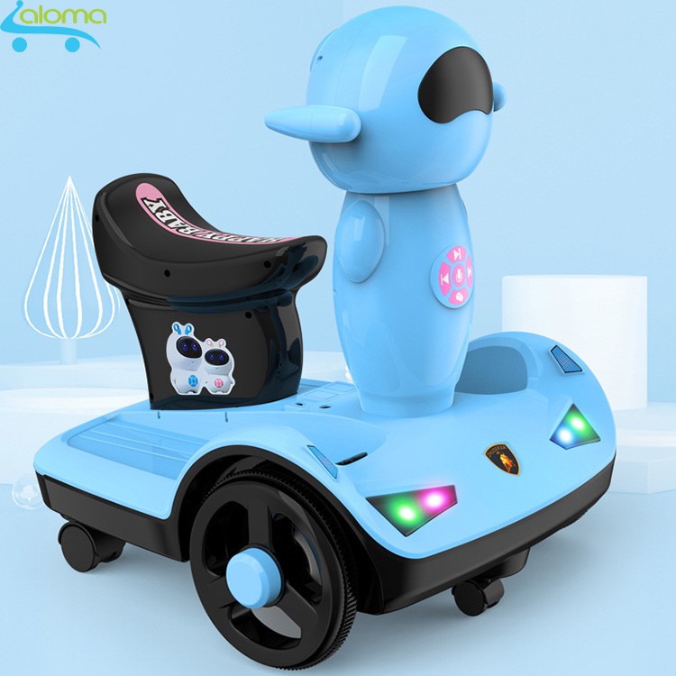 Xe điện tự lái kèm điều khiển từ xa cho bé 2-10 tuổi Udary LL-G2 có nhạc và đèn vui nhộn