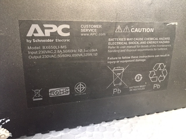 Bộ lưu điện UPS APC 650