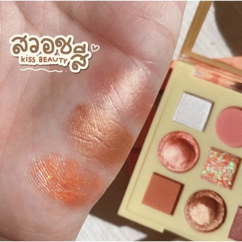 Phấn Mắt 9 ô màu kiss beauty sweet time