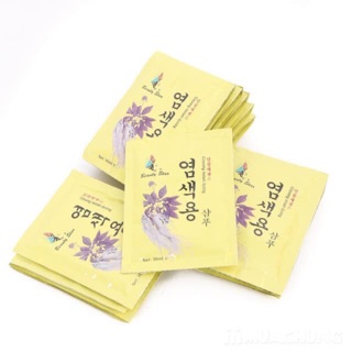 Thuốc nhuộm đen thảo mộc tạm thời 1 tuần