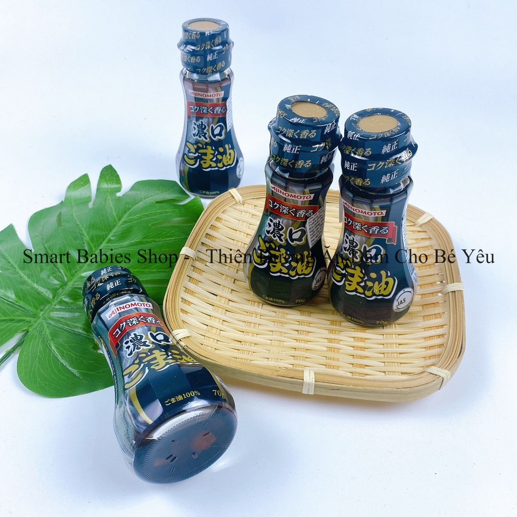 Dầu mè thơm Ajinomoto Nhật Bản cho bé ăn dặm và cả gia đình