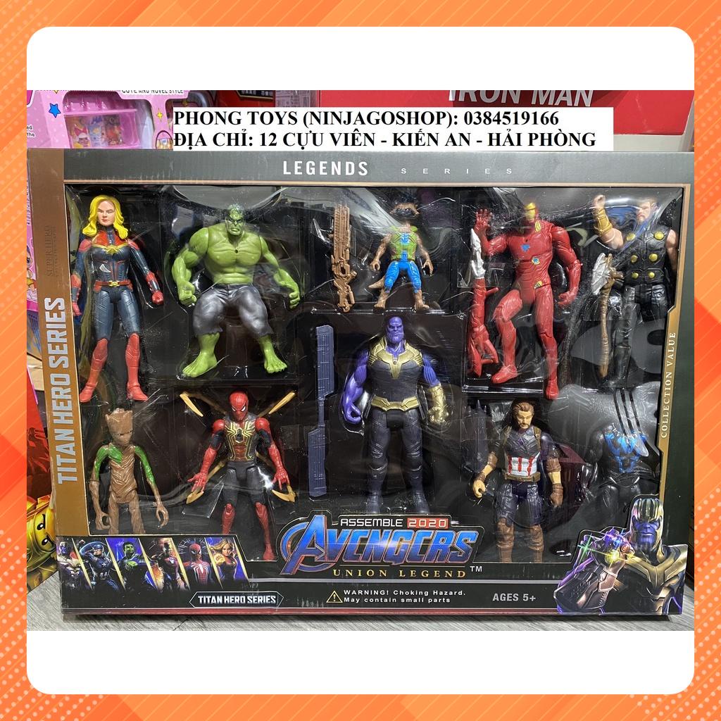 [Giá hủy diệt] MÔ HÌNH BỘ 6 SIÊU ANH HÙNG AVENGER