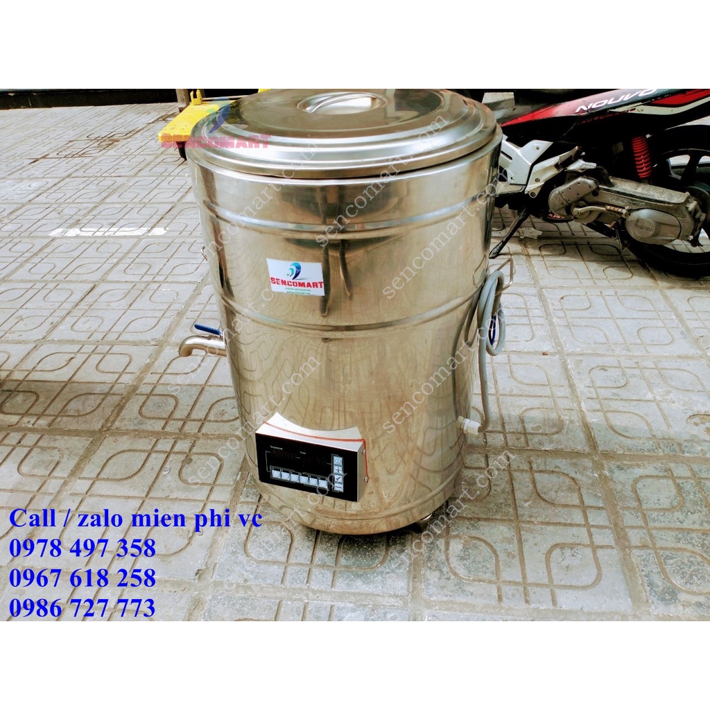 Xả kho nồi cháo, nồi hầm đủ các loại tại SENCOMART, nồi 30L, 50L, 70L, 100L
