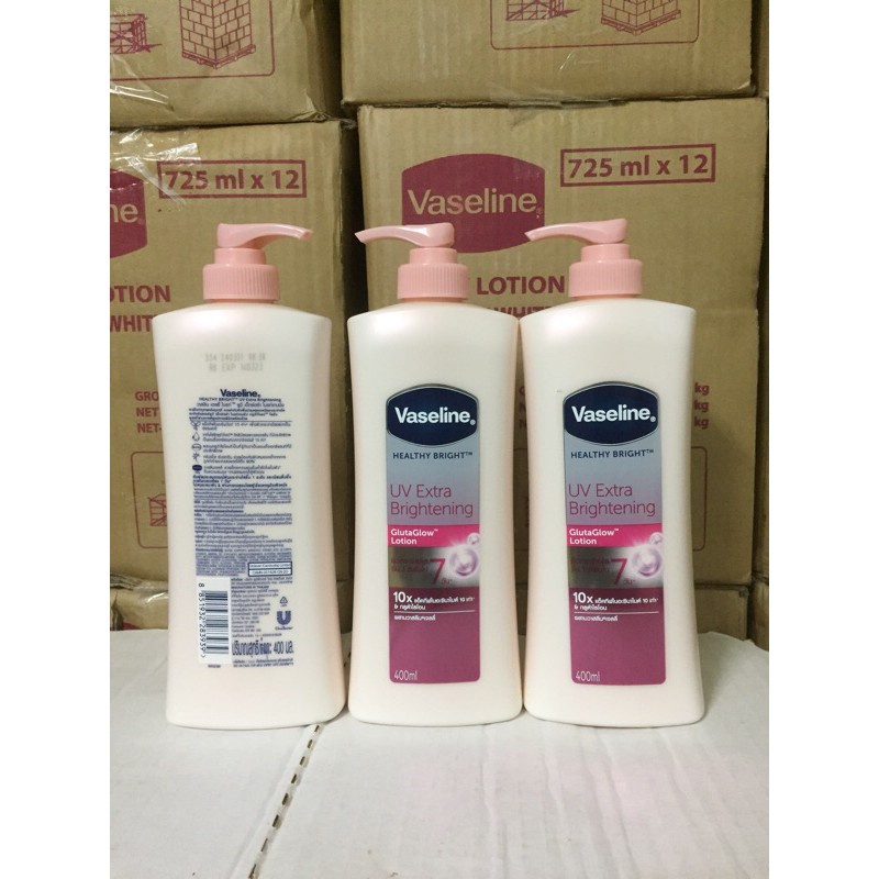 Sữa Dưỡng Thể Vaseline Healthy White 400ml Thái Lan