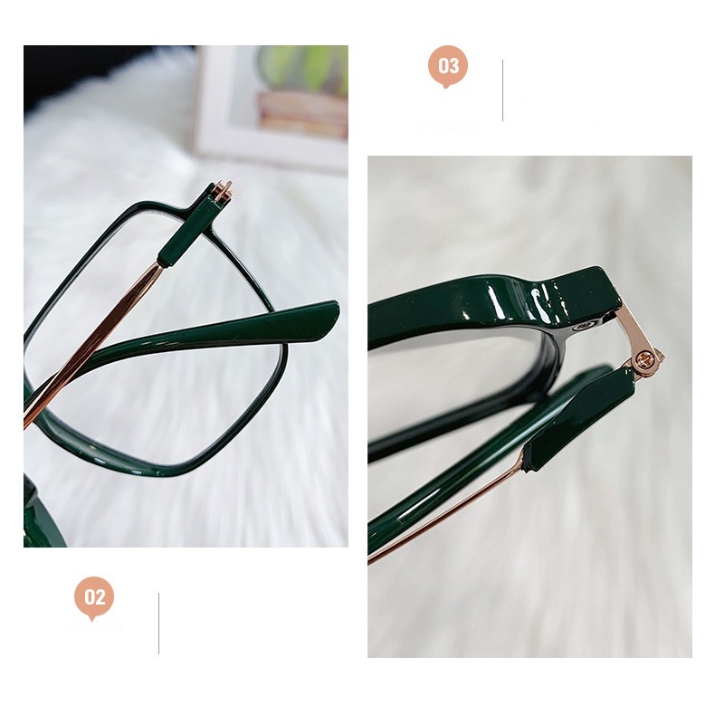 Phiên bản Hàn Quốc Kính chặn ánh sáng xanh cho nam và nữ Kính cận thị 0 ° đến -400 °