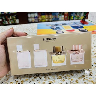 Set nước hoa BURBERRY 4 mùi, 4 chai mini