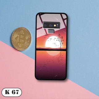 Ốp lưng Samsung Galaxy Note 9  - Lưng kính 3D
