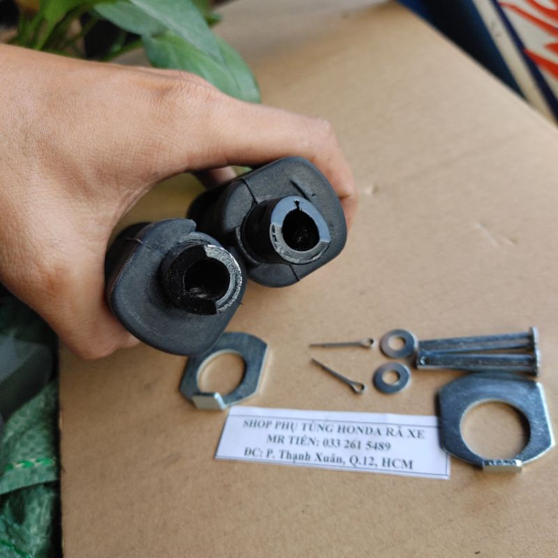 Cặp cao su gác chân sau wave dream