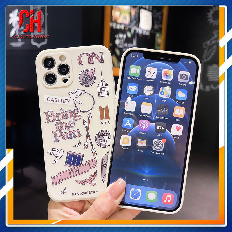 Ốp Lưng Silicone Họa Tiết Hoạt Hình Vui Nhộn Cho Iphone 11 Pro Max 6 7 6s 8 Plus 12 Mini 12 Pro Max X Se 2020 6splus 7plus 6plus 8plus Xs