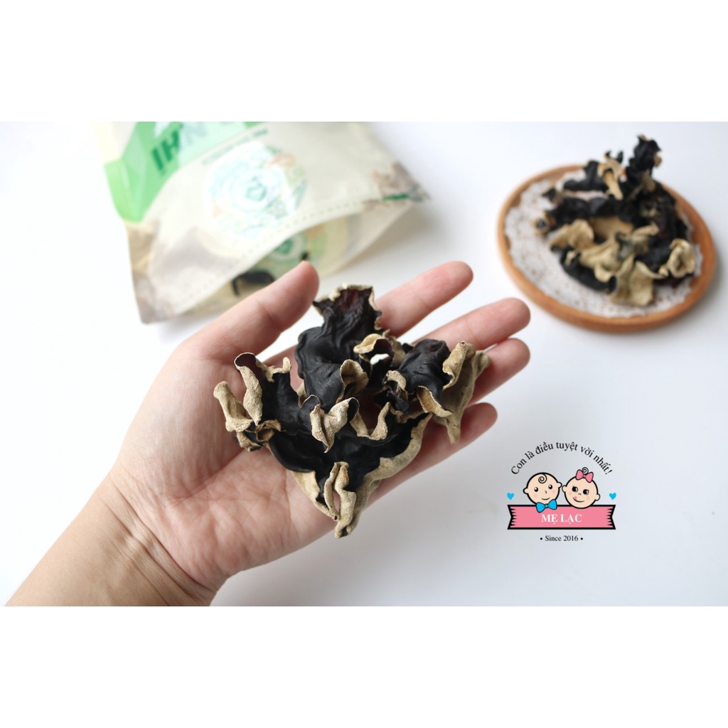 [HỮU CƠ] Nấm hương và mộc nhĩ Phú Gia cho bé ăn dặm, nấu ăn gia đình