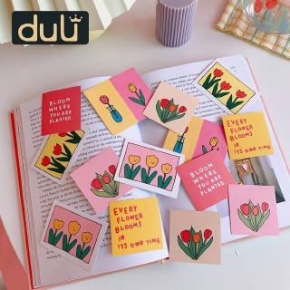 Miếng Dán Hình Hoa Tulip Vẽ Tay Trang Trí Điện Thoại Phong Cách Vintage