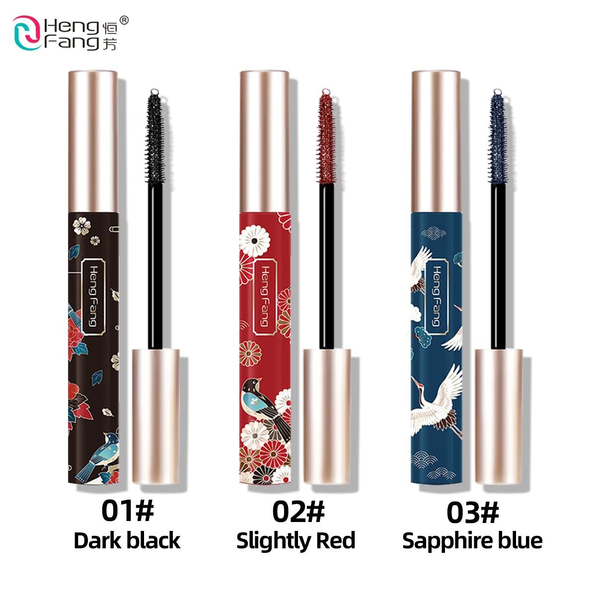 Bộ 3 Mascara Hengfang H6234 8g Chống Thấm Nước Màu Đen / Đỏ / Xanh Dương | BigBuy360 - bigbuy360.vn