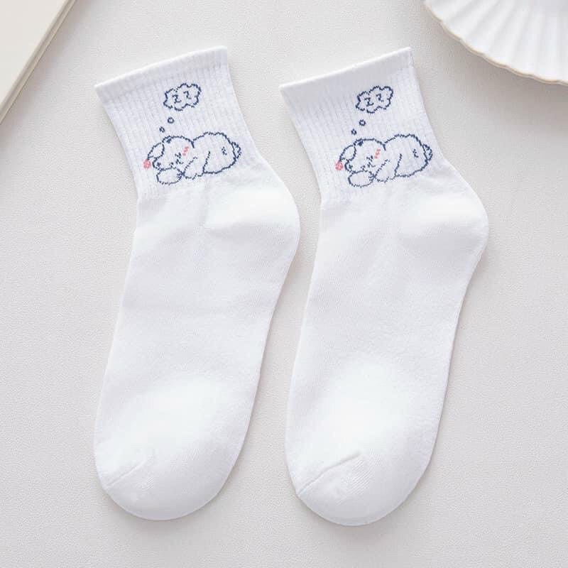 Set Tất Gấu Mèo Cừu Cute- Tất Vớ Cổ Vừa Nữ