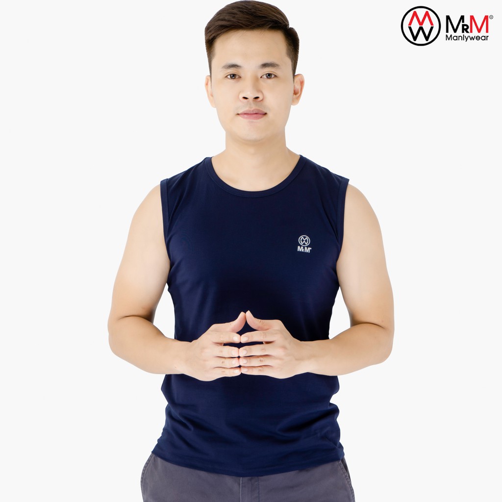 Set 2 áo ba lỗ nam sát nách, mềm mịn, thấm hút mồ hôi, thoáng mát,co giãn tốt Mrm Manlywear - MM