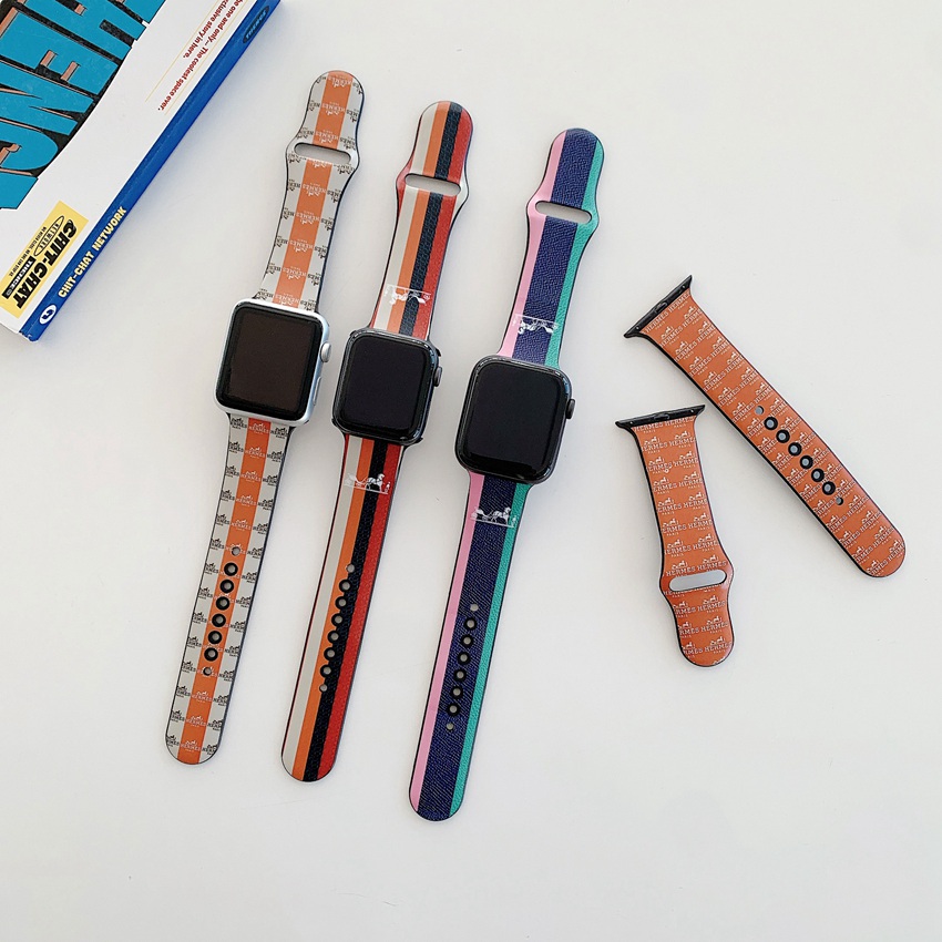 T5 Dây Đeo Silicon Trong Suốt Cho Đồng Hồ Thông Minh Apple Watch Series Se 6 5 4 3 2 1 Iwatch Strap 38mm 40mm 42mm 44mm