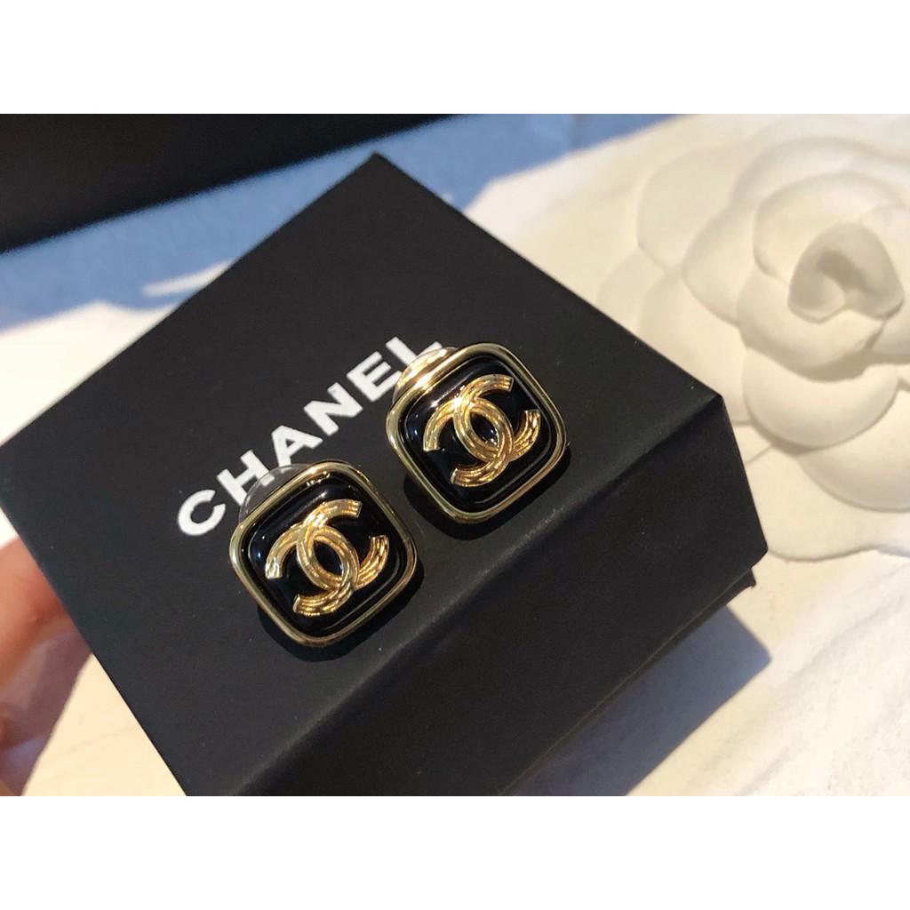 Bông Tai Hình Vuông Phong Cách Cổ Điển Vintage Thời Trang Cho Nữ