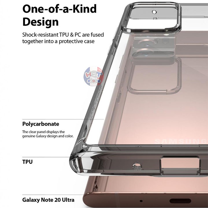 Ốp lưng chống sốc Ringke Fusion Note 20 Ultra  chính hãng - Hàng nhập khẩu