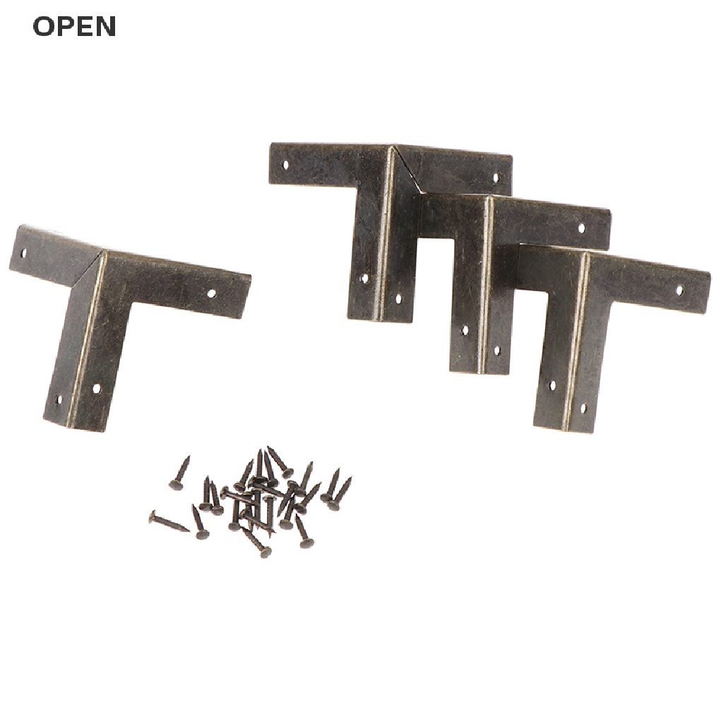 Op 4 Cái Hộp Đồ Nội Thất Phần Cứng Đồ Nội Thất Phần Cứng Góc Tam Giác my