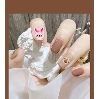 Charm thỏ có tai dễ thương dùng trang trí móng